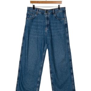 SEZANE WIDE LEG HIGH RISE JEANS (SIZE 12)